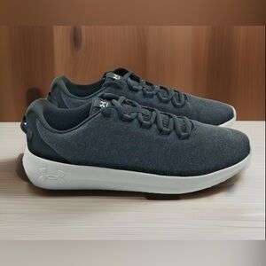 Under Armour Black and White Sneakers